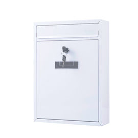 Wall Mounted Security Residential Letterbox Galvanized Steel Mailbox